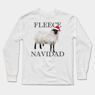 Fleece Navidad Long Sleeve T-Shirt